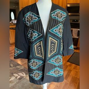 Black Embroidered Jacket